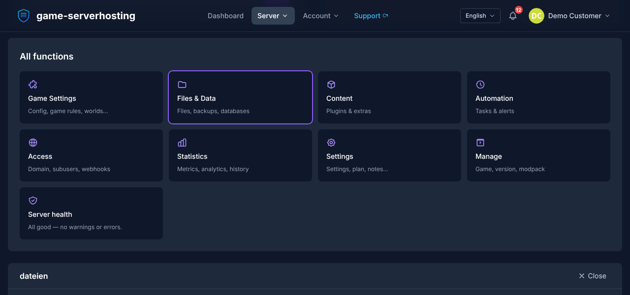 L4D2 addons in the file manager