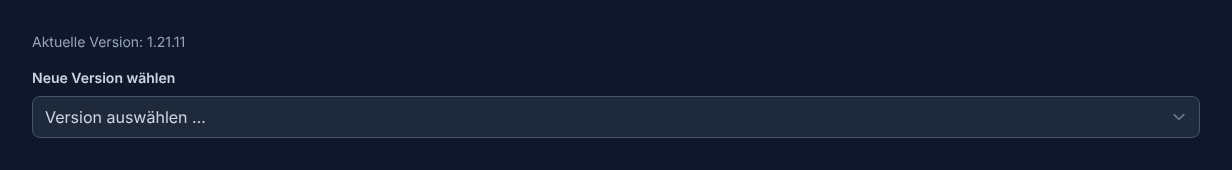 Versions-Switcher